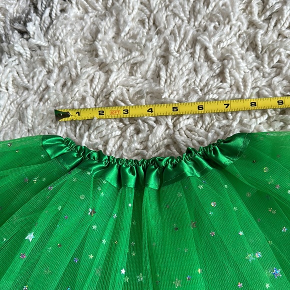 Green Tutu Skirt Star Gurl Size Small - Picture 11 of 11
